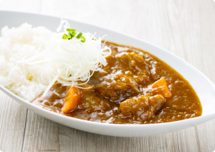 牛タン朝カレー