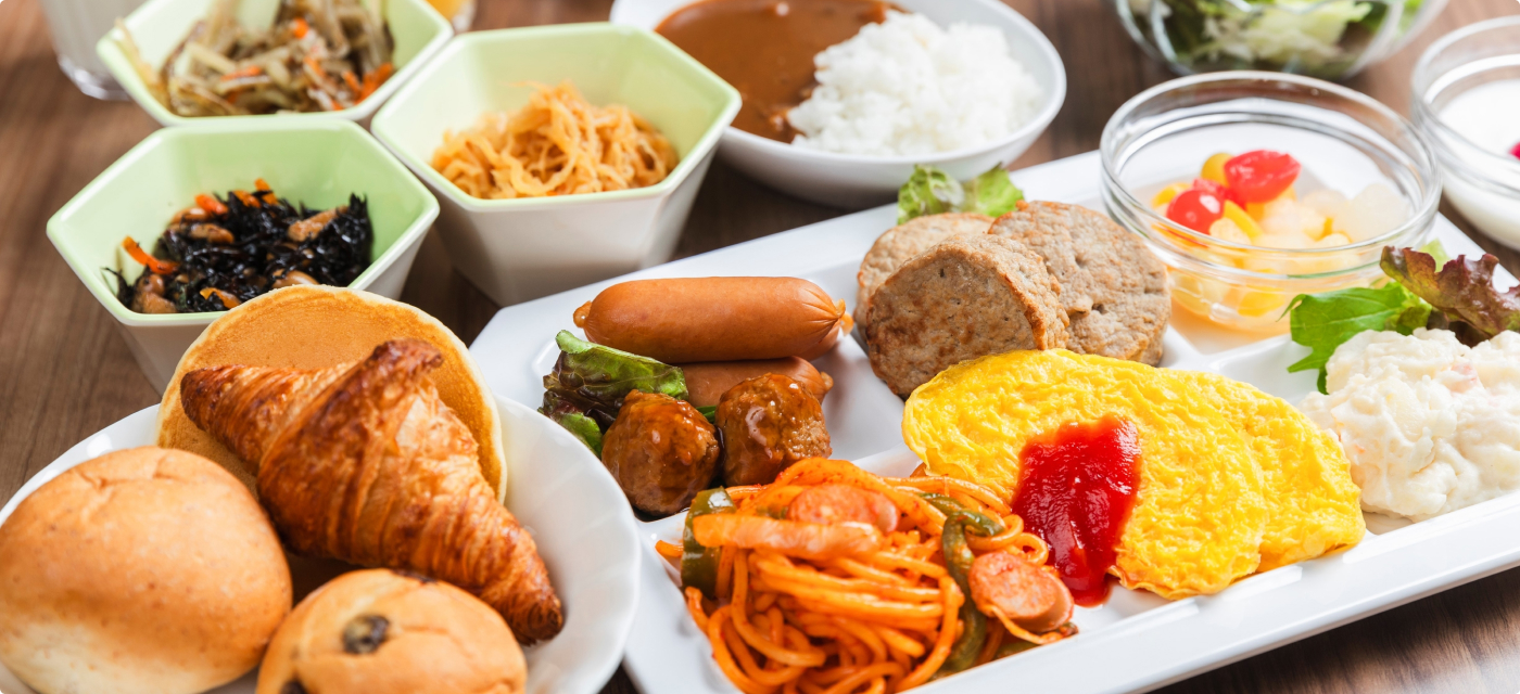 朝食
