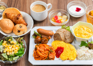 盛り付け例（洋食）