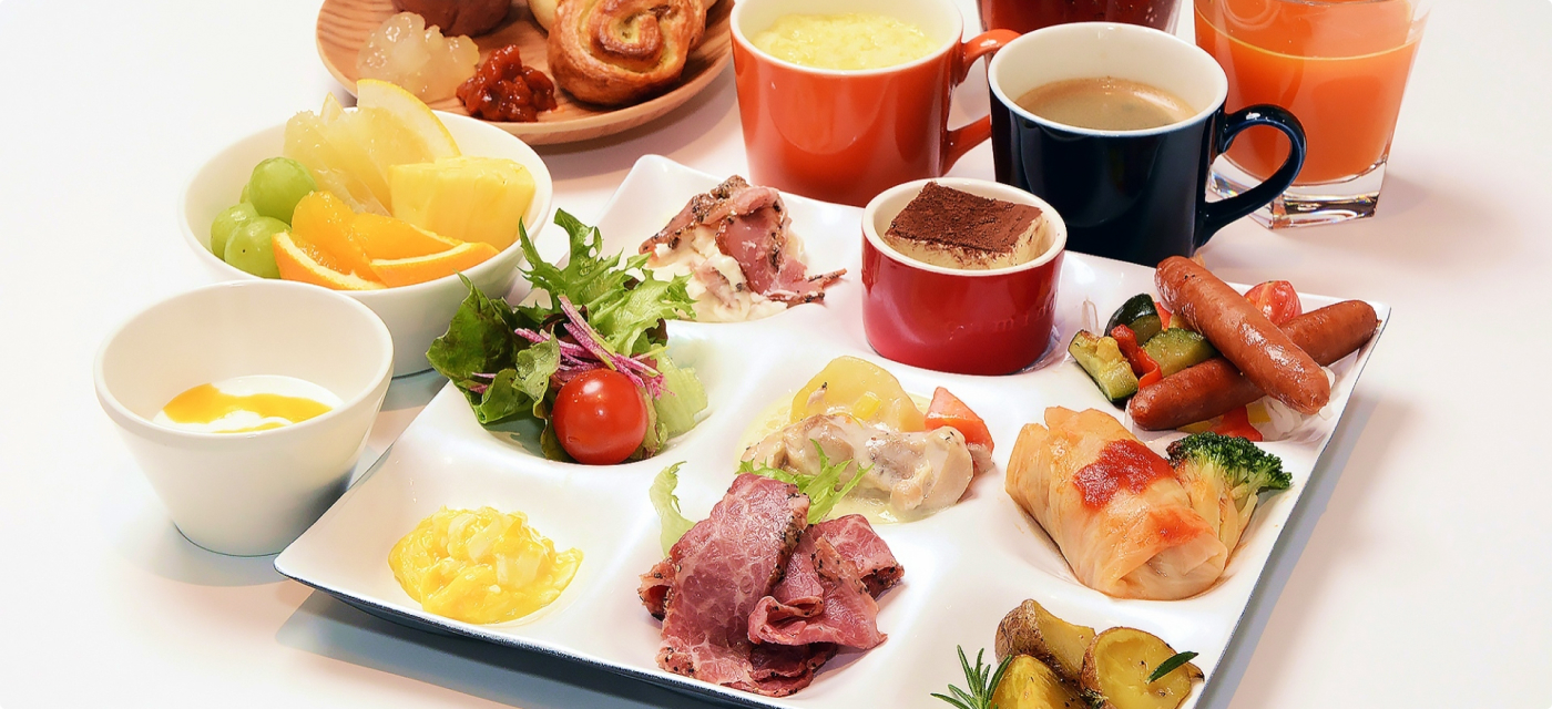朝食