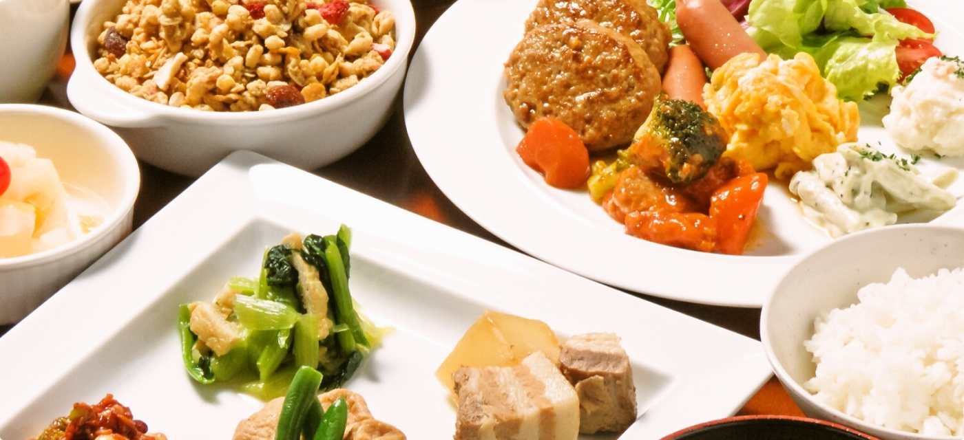画像：朝食