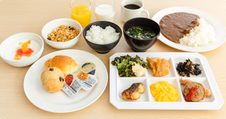 画像：朝食