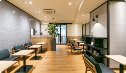 画像：朝食会場