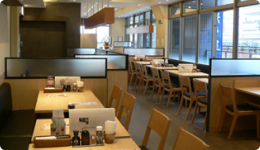 画像：朝食会場