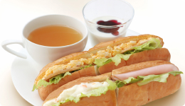 画像：朝食