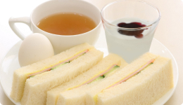 画像：朝食