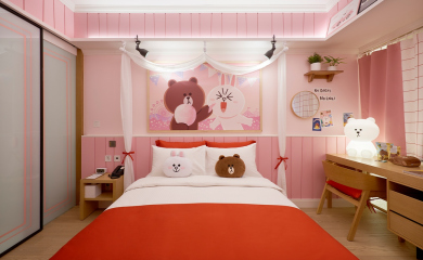 LINE FRIENDS コニー ダブル