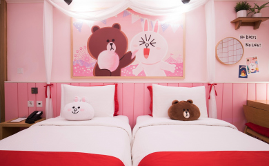 LINE FRIENDS コニー ツイン