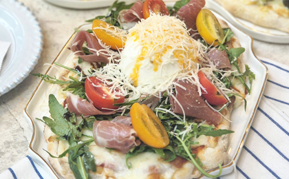 ブラータ・ルッコラ・ピンサ