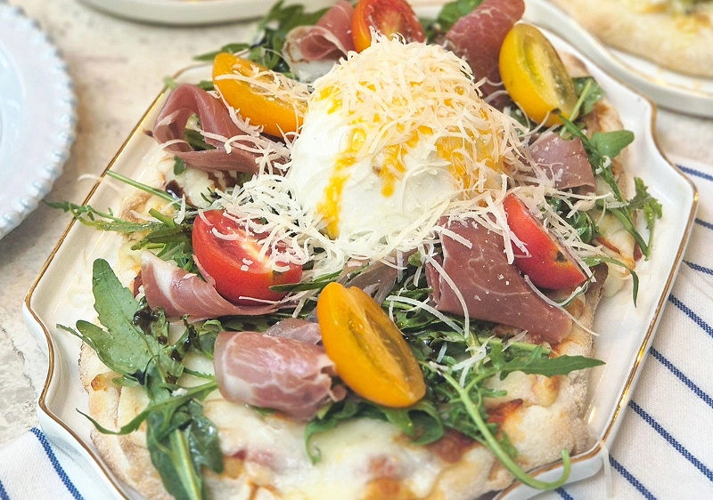 ブラータ・ルッコラ・ピンサ