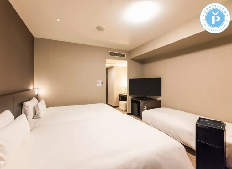 <em class="cat">Pure Wellness Room</em>デラックスツイン（トリプル）