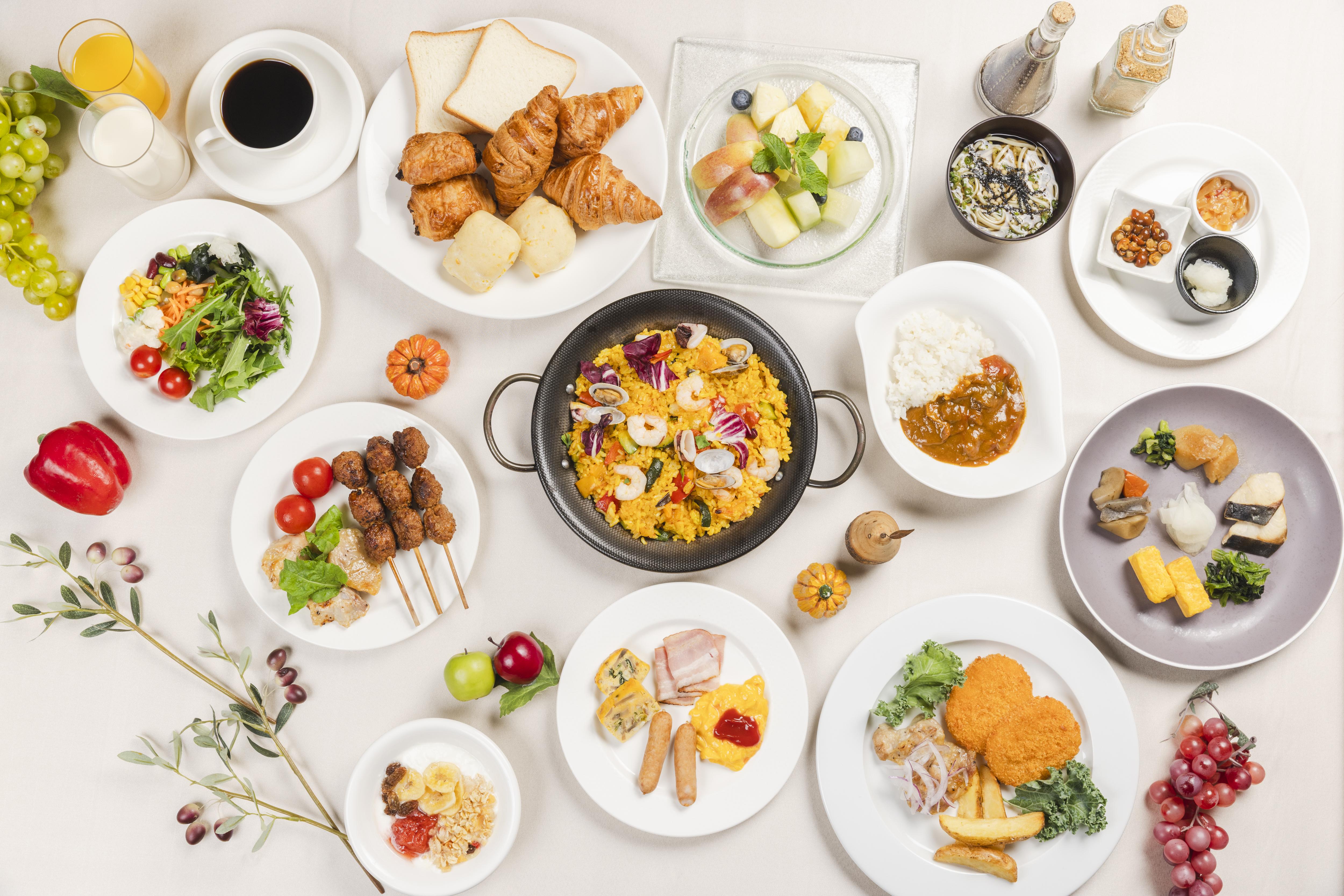 朝食盛り合わせ