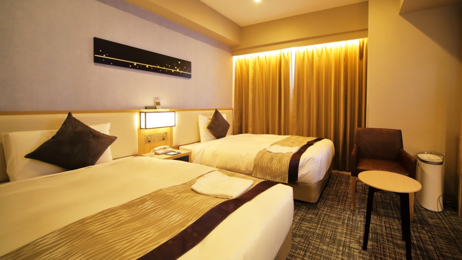 趣向を凝らした客室